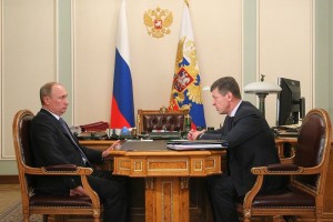 Встреча Д.Козака в В.Путиным по вопросу роста тарифов ЖКХ