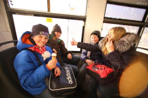 Луганские школьники в общественном транспорте будут ездить бесплатно