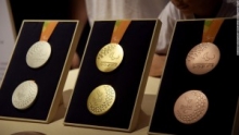 Стоимость олимпийских золотых медалей упала на 12 процентов